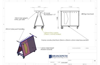 Frame Lifting Trolley Frame Lifting Trolley