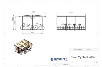 Twin Cycle Shelter Twin Cycle Shelter